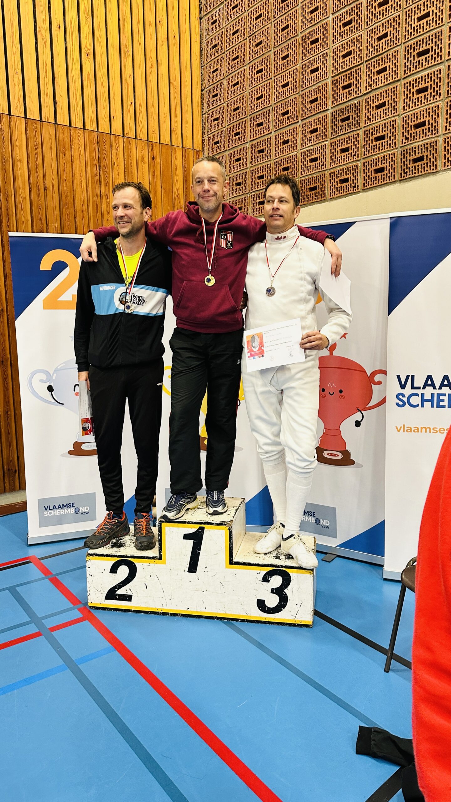 Aube Antwerps Kampioenschap schermen Antwerp Fencing Nation Wilrijk