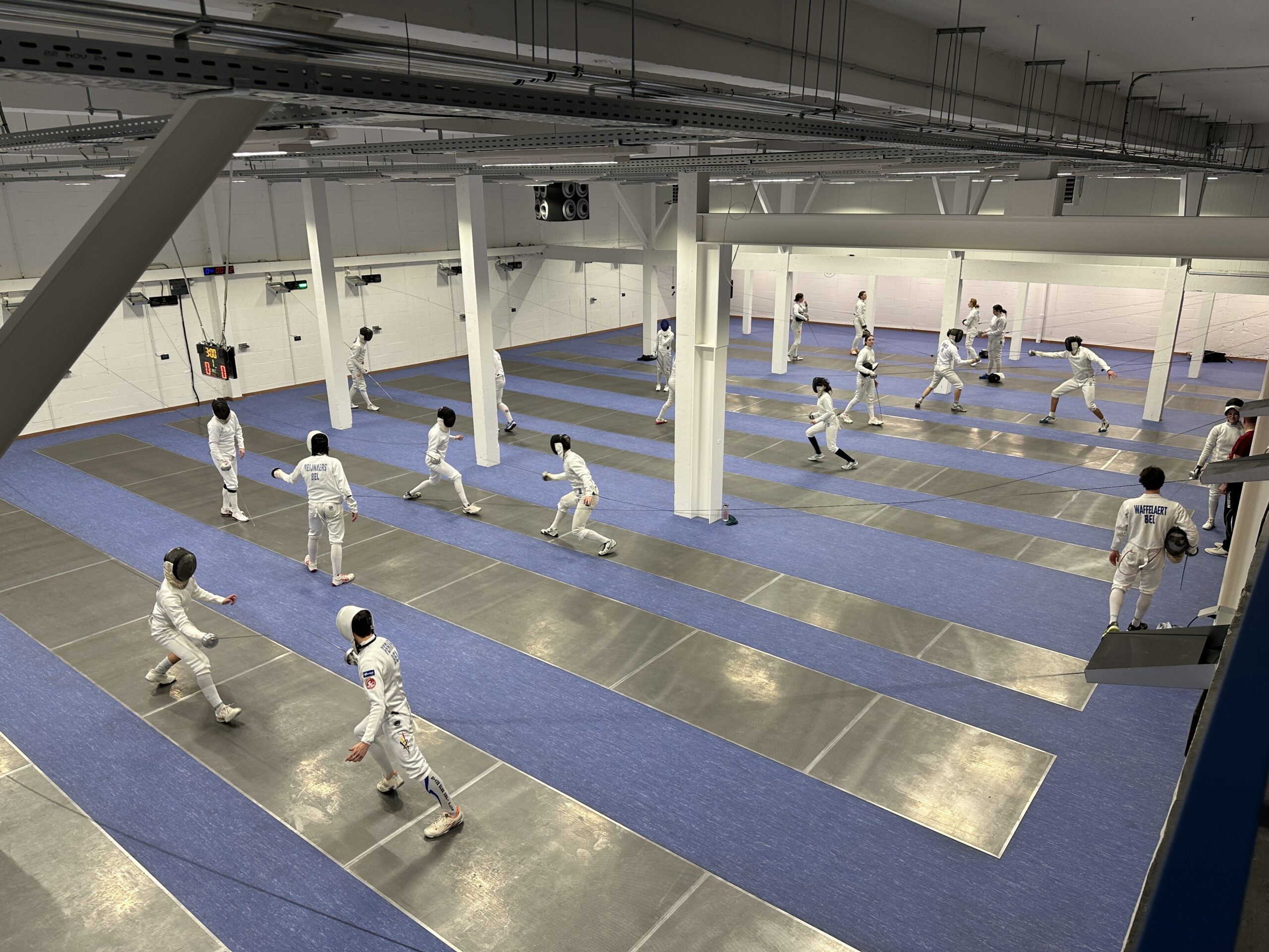 Antwerp Fencing Nation Wilrijk schermen kadertraining