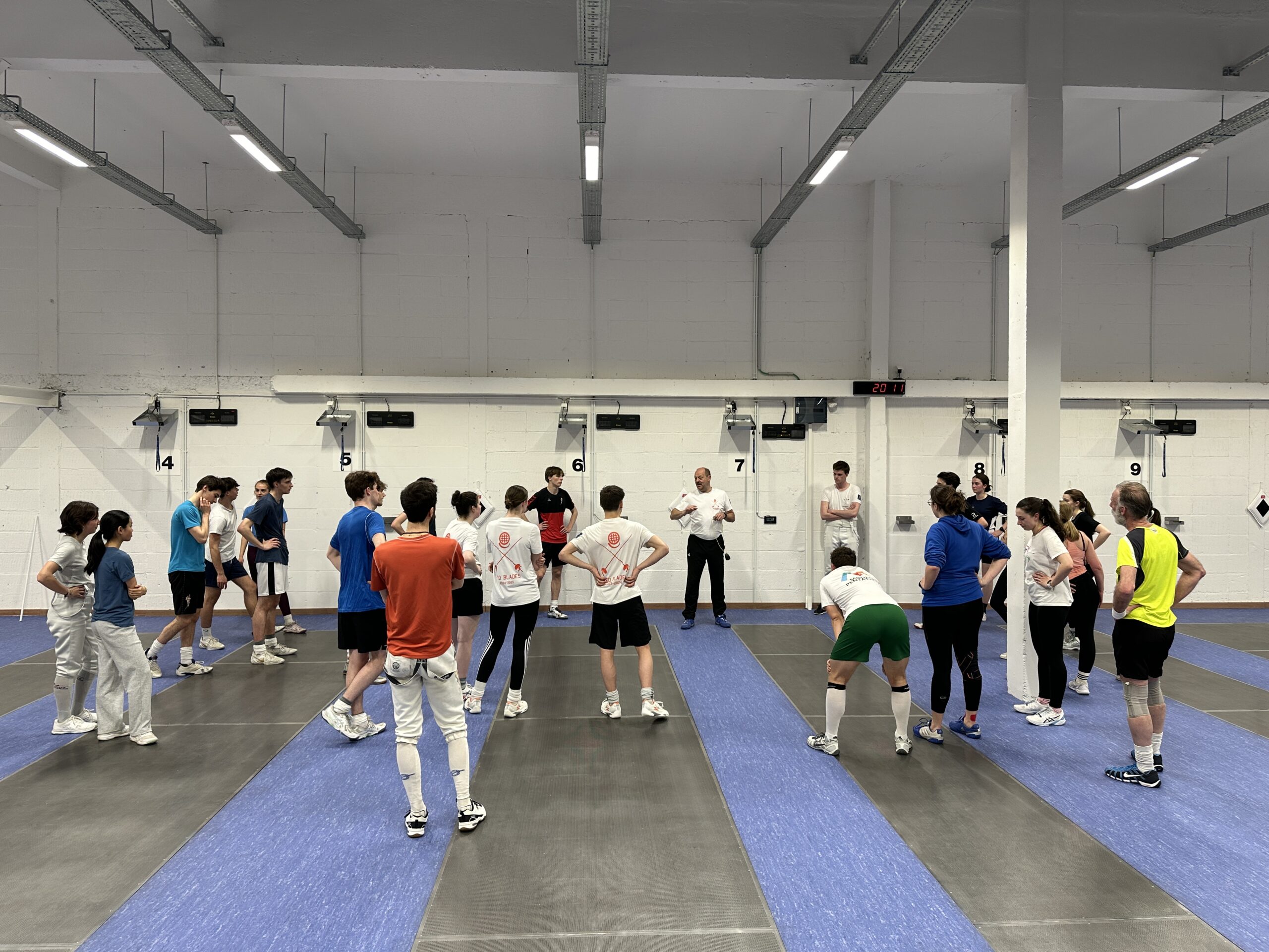 Antwerp Fencing Nation Wilrijk schermen kadertraining