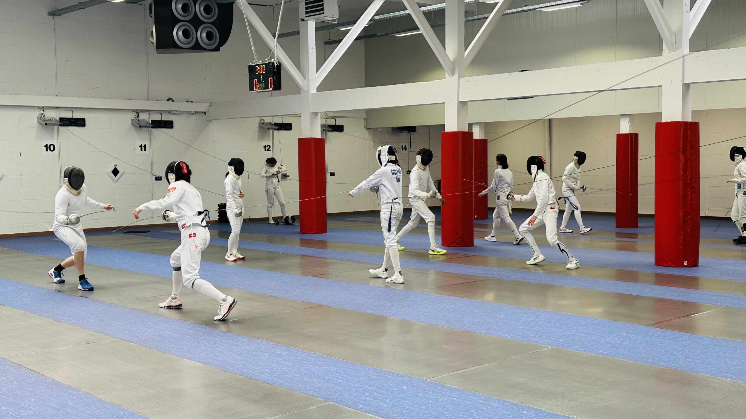 Kader training Antwerp Fencing Nation Wilrijk schermen