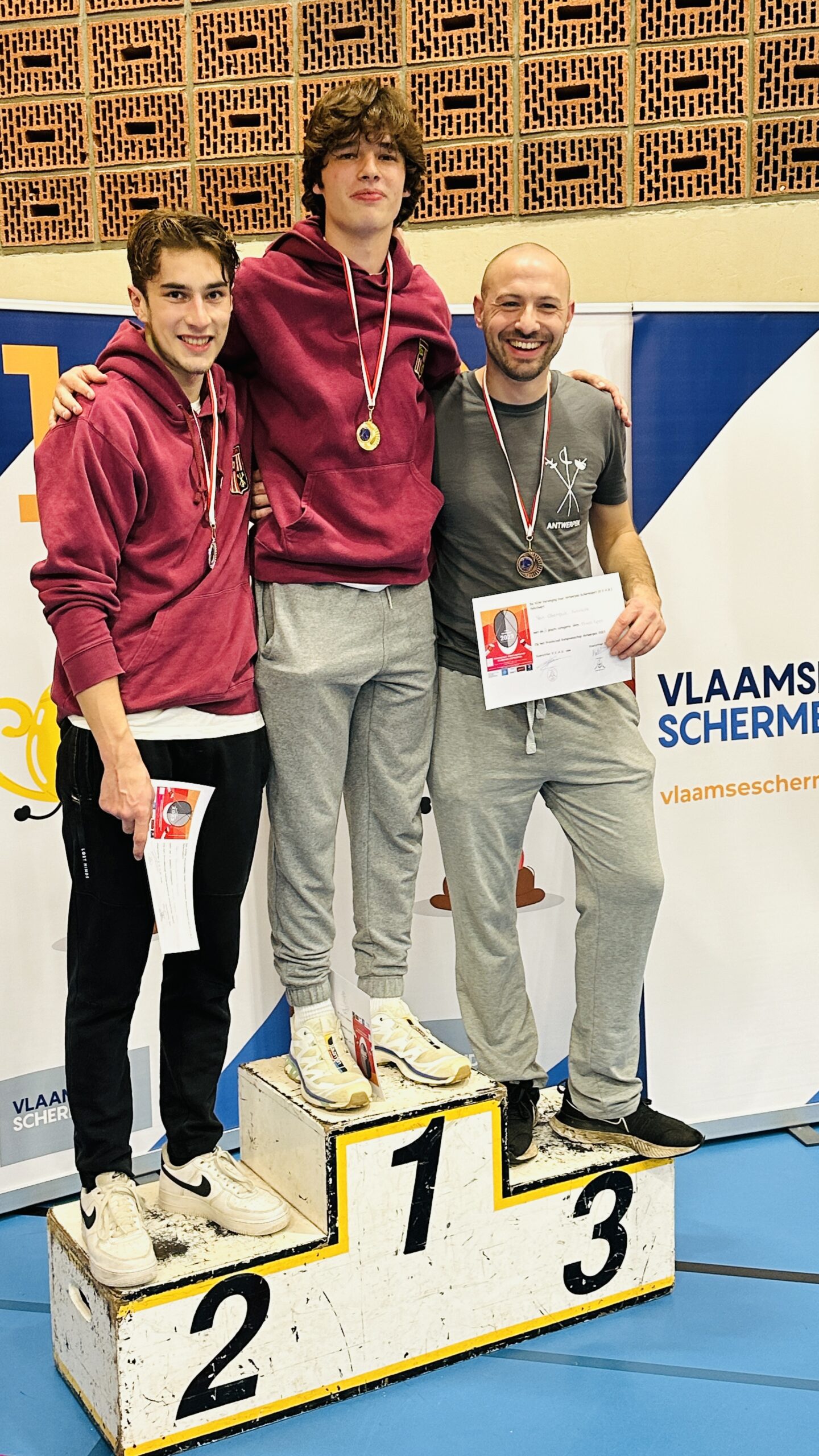 Antwerp Fencing Nation Wilrijk schermen Antwerps kampioenschap schermen
