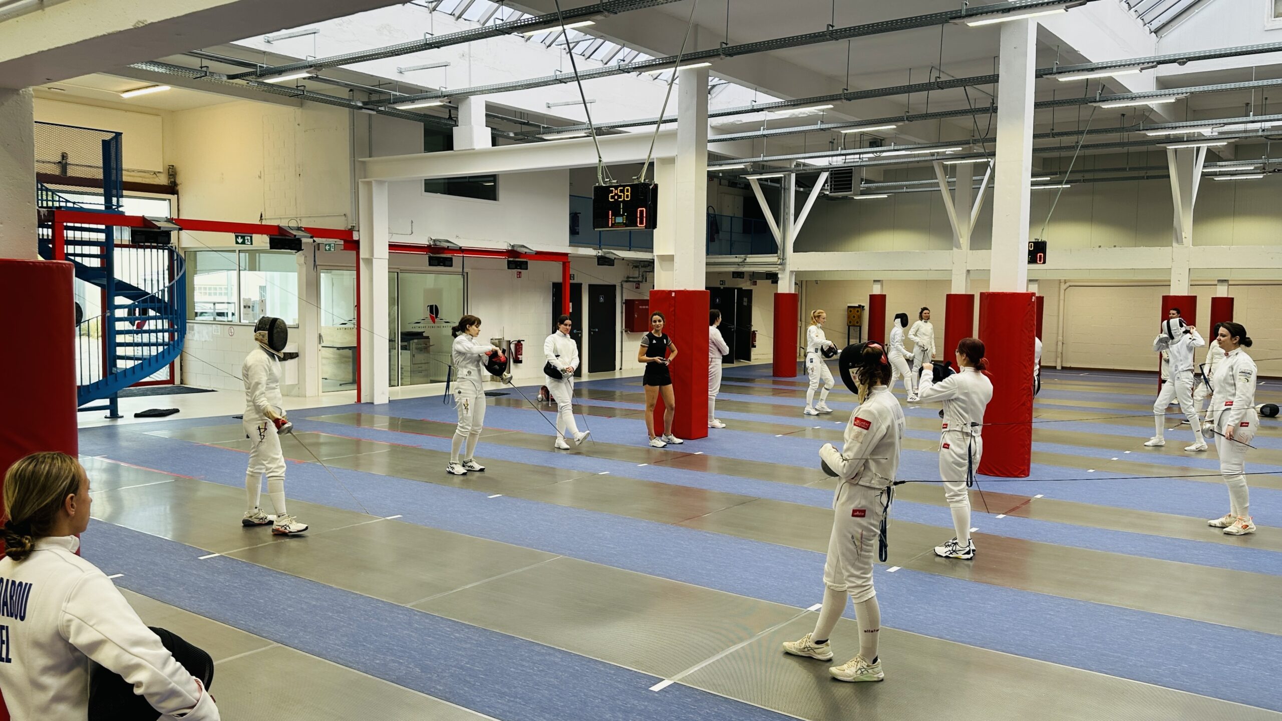 Antwerp Fencing nation Wilrijk Antwerpen Ladies day