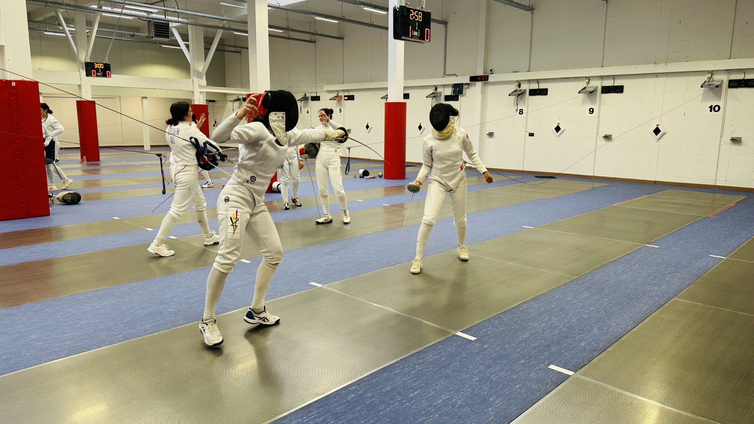 Antwerp Fencing nation Wilrijk Antwerpen Ladies day