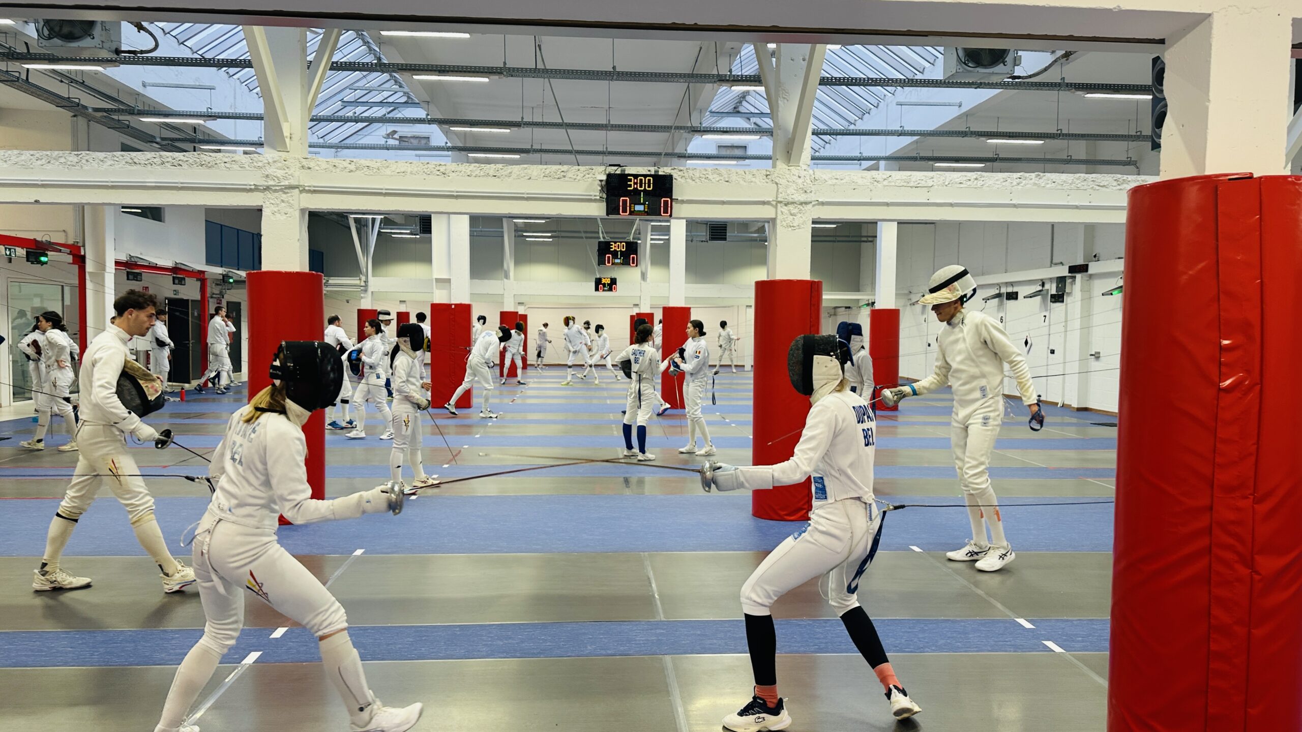 Antwerp Fencing Nation Antwerpen Wilrijk kadertraning degen 2025
