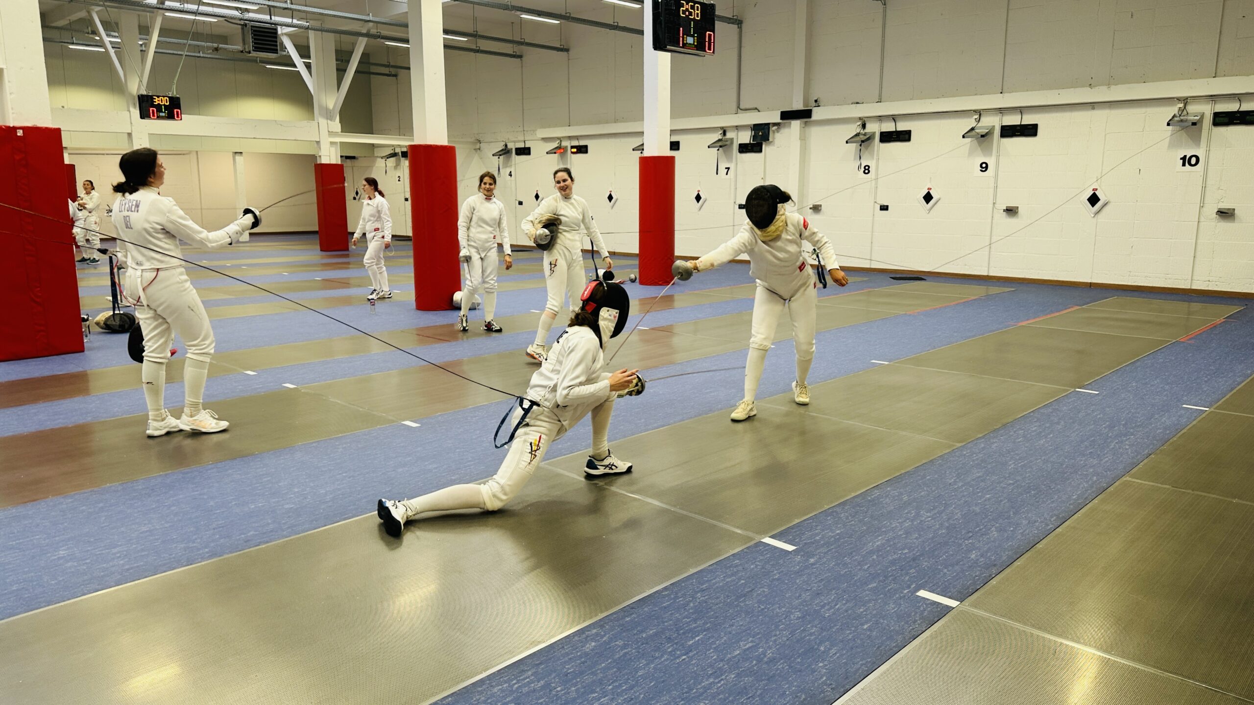 Antwerp Fencing nation Wilrijk Antwerpen Ladies day