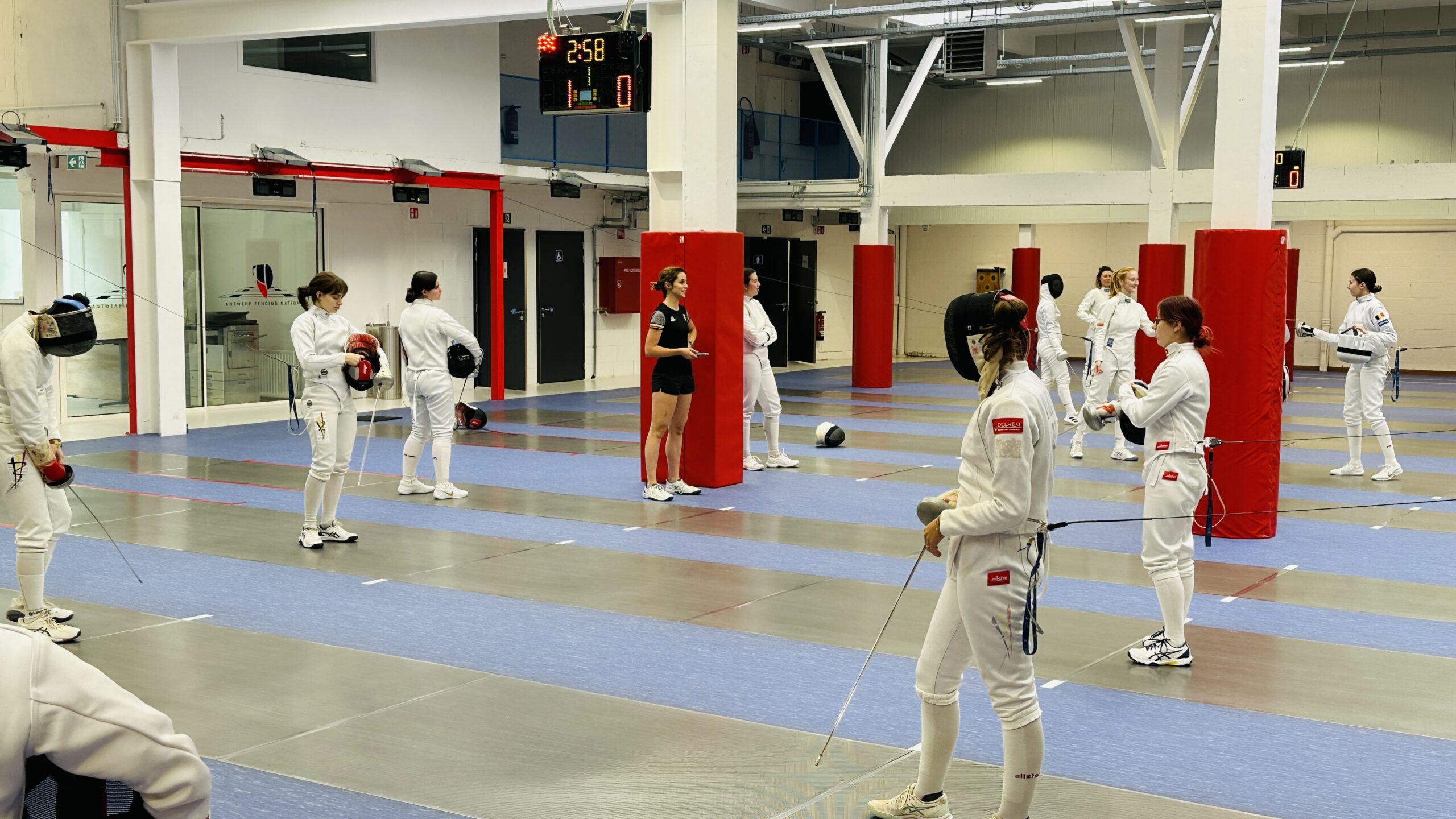 Antwerp Fencing nation Wilrijk Antwerpen Ladies day
