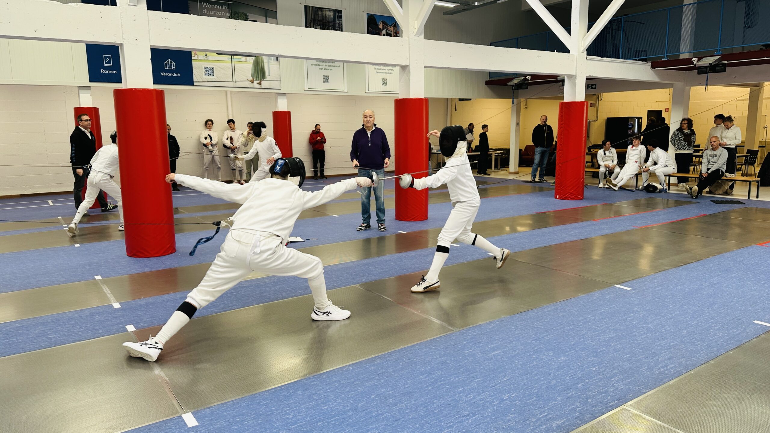 VSB beker (scherm wedstrijd) van Antwerp Fencing Nation in Wilrijk Antwerpen